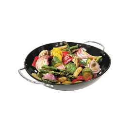 GrillPro 98130 Round Topper, Wok, Porcelain Enamel-Coated