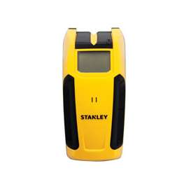 STANLEY STHT77406 Stud Sensor, 9 V Battery, 3/4 in Detection, Detectable Material: Metal/Wood