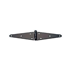 ProSource HSH-B06-C2PS Strap Hinge, 2.6 mm Thick Leaf, Steel, 180 Range of Motion