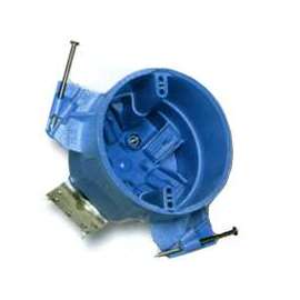 Carlon BH525L Ceiling Fan Box, 1-Gang, PVC, Blue