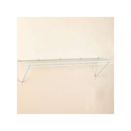 ClosetMaid 1041 Shelf Kit, 48 in L, 12 in W, Steel, White