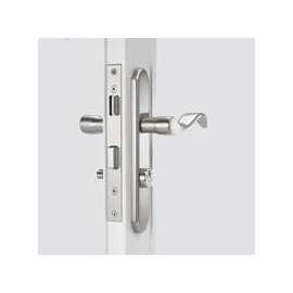 Wright Products VMT115SN Door Lever Lockset, Brass, Satin Nickel, 1-1/8 to 2 in Thick Door, 3/4 in Backset