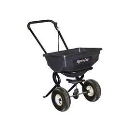 AGRI-FAB 45-0388 Broadcast Spreader, 14,200 sq-ft Coverage Area, 8 to 10 ft W Spread, 85 lb Capacity, Poly Hopper