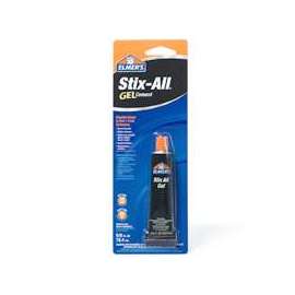 Elmers Stix-All E1011 Gel Cement, 0.625 oz Tube