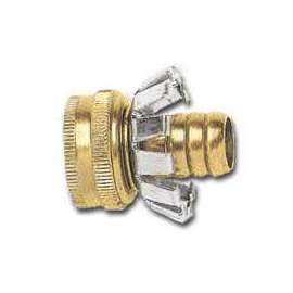 Gilmour 801204-1002 Hose Coupling, 1/2 in, Female, Brass