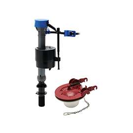 Fluidmaster PerforMAX 400CAR3P5 Toilet Fill Valve and Flapper Kit, Plastic