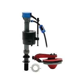 FLUIDMASTER 400CARP Toilet Tank Repair Kit, Plastic, For: 2 in Toilets, 1.28 to 1.6 gpf Toilets