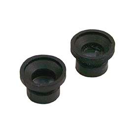 Danco 80413 Diaphragm Washer, 0.2 in ID x 0.66 in OD Dia, Rubber, For: American Standard Faucets
