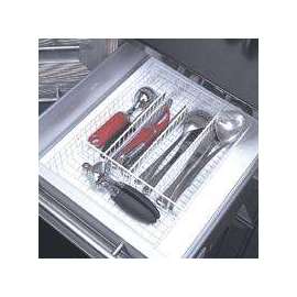 Simple Spaces JI-18W-3L Storage Tray, 14 in W, 10-1/4 in D, Steel