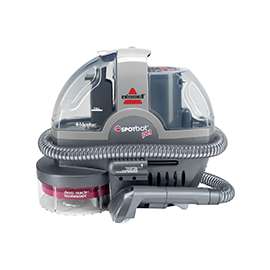 BISSELL 33N8 Carpet Cleaner, 32 oz Tank, 120 V, Jus Tin Silver/Silver Sparkle