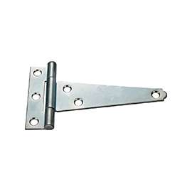 ProSource LTH-Z06-C2PS T-Hinge, Steel, Zinc, Fixed Pin, 180 deg Range of Motion, 36 (Pair) lb
