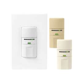 Eaton Wiring Devices OS106D1-C2-K Dimmer Sensor with LED, 120 V, 1 -Pole, Motion Sensor, 180 deg Sensing