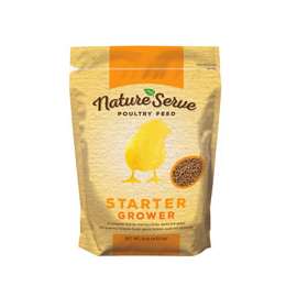 NatureServe 101010 Non-Medicated Chick Starter Grower Feed, 10 lb Bag