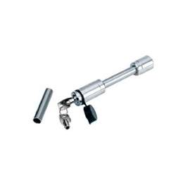REESE TOWPOWER 7005600 Receiver Lock, 5/8 in Dia Shackle, Class: I, II, III, IV, Steel, Chrome