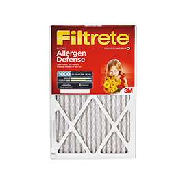 Filtrete 9842DC-6 Allergen Defense Air Filter, 30 in L, 12 in W, 11 MERV, 90 % Filter Efficiency, Fiber Filter Media