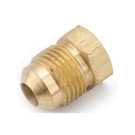 Anderson Metals 754039-04 Pipe Plug, 1/4 in, Flare