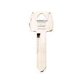 HY-KO 11010H51 Key Blank, Brass, Nickel, For: Ford, Lincoln, Mercury Vehicles