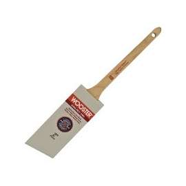 WOOSTER 4181-2 Paint Brush, 2 in W, 2-7/16 in L Bristle, Nylon/Polyester Bristle, Sash Handle