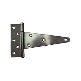 ProSource HTH-B04-C2PS T-Hinge, Steel, Black, Fixed Pin, 180 deg Range of Motion, 46 (Pair) lb