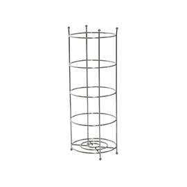 Zenna Home 7653SS Storage Holder, Screw Mounting, Steel, Polished Chrome