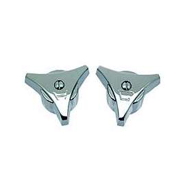 Danco 88752 Faucet Handle, Zinc, Chrome Plated, For: Union Brass Two Handle Tub and Shower Faucets