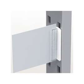 Southern Imperial RFG2-WU-NH250 Warehouse Upright Fast Grip, 3 in L, 1 in W, Clear/White