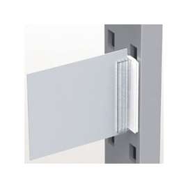 Southern Imperial Fast-Gripz RFG2-WU-H100 Warehouse Upright Fast Grip, 3 in L, 1 in W, Clear/White
