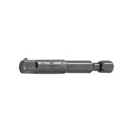 Hex Extensions, 3/8 in (male square); 1/4 in (male hex) drive, 2 in