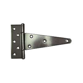 ProSource HTH-B06-C2PS T-Hinge, Steel, Black, Fixed Pin, 180 deg Range of Motion, 96 (Pair) lb