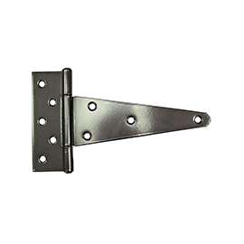 ProSource HTH-B08-C2PS T-Hinge, Steel, Black, Fixed Pin, 180 deg Range of Motion, 120 (Pair) lb