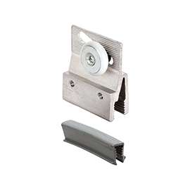 Prime-Line M 6145 Shower Door Top Bracket, Aluminum, For: Frameless Shower Doors