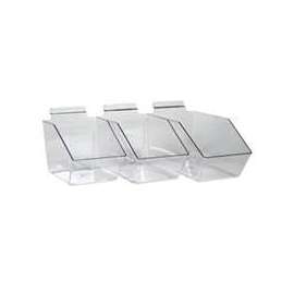 Southern Imperial Visi-Bin RPDMP-655115 Slatwall Dump Bin, 5 lb Capacity, Plastic, 11-1/2 in L, 6 in W, 5-1/2 in H