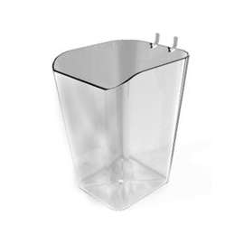 Southern Imperial Visi-Bin RPDMP-404560 Peg Cup, Hybrid Styrene, 4 in L, 4 in W, 6 in H
