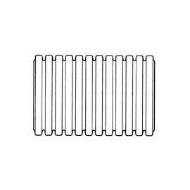 ADS 03040010 Pipe Tubing, HDPE, 10 ft L