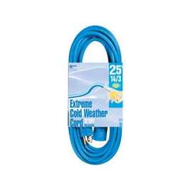 CCI 2627 Extension Cord, 14 AWG, Blue Jacket