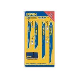 IRWIN 4935496 Reciprocating Saw Blade Set, 11-Piece, Bi-Metal