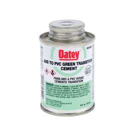 Oatey 30900 Solvent Cement, 4 oz Can, Liquid, Green