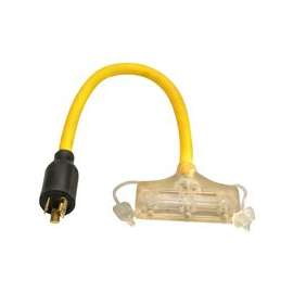CCI 090848802 Twist Lock Cord Adapter, 12 AWG Cable