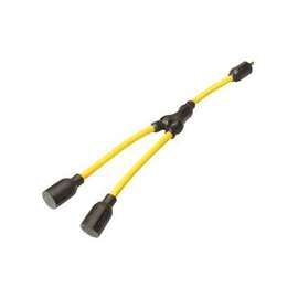 CCI 090228802 Twist Lock Y-Adapter, 12 AWG Cable