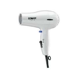 CONAIR 247 Hair Dryer, Mid-Size, Plastic, White
