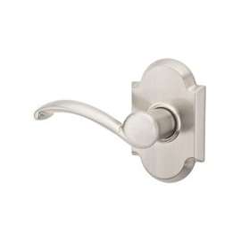 Kwikset 97880-857 Half Inactive/Dummy Lever, 4-1/8 in L Lever, Satin Nickel