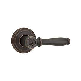 Kwikset Signature Series 740ADL-11P SMT Entry Lever Lockset, Metal, Venetian Bronze