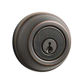 Kwikset 780-11P Deadbolt, Venetian Bronze, SmartKey Keyway