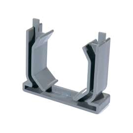 NDS 548 Channel Coupling, 3 in, PVC, Gray
