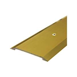 Frost King GA175 Saddle Threshold, 36 in L, 1-3/4 in W, Aluminum, Gold