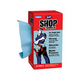 Scott 75090 Shop Towel, Blue