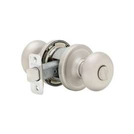 Kwikset Signature Series 730H156ALRCSBX Privacy Door Knob, Satin Nickel