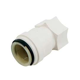 WATTS 35 Series 3510-1816 Connector, 1 in, CTS x NPS x Female, Polysulfide, 250 psi Pressure