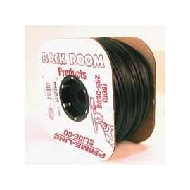 Make-2-Fit P7568 Screen Retainer Spline, 0.155 in D, 500 ft L, Vinyl, Black, Round