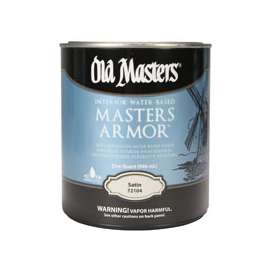Old Masters 72104 Wood Stain, Satin, Liquid, 1 qt
